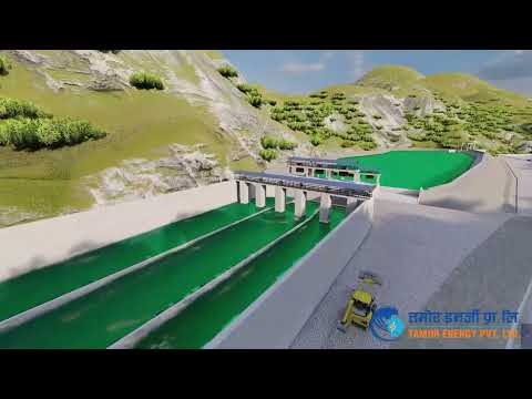 Upper Tamor Hydropower Project (UTHP), 285MW Animation