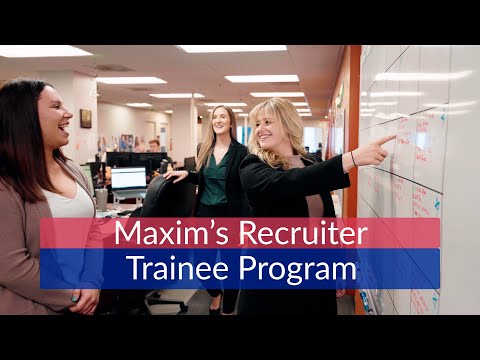 Maxim Recruiter Salary