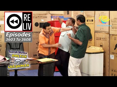Weekly Reliv - Taarak Mehta Ka Ooltah Chashmah - Episodes 3603 - 3608 | 31 Oct 2022 To 4 Nov 2022