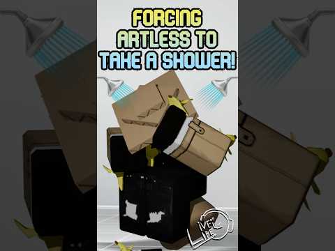 FORCING ARTLESS TO TAKE A SHOWER! Surviving Showertime LMS in Live of Life! #dieofdeath #forsaken