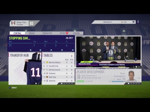 Fifa 18 Career Mode|Fulham Career Mode episode 1