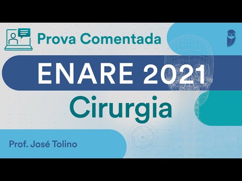 Prova Comentada ENARE 2021 - Cirurgia | Aula de Revisão para Residência Médica