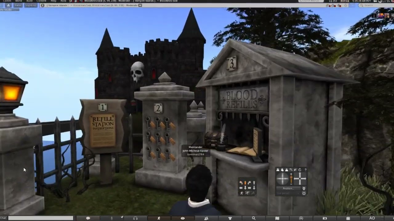 How to Join Bloodlines on Second Life