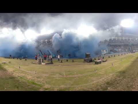 📹🌐 Espectacular Recibimiento 360° de la hinchada de Belgrano
