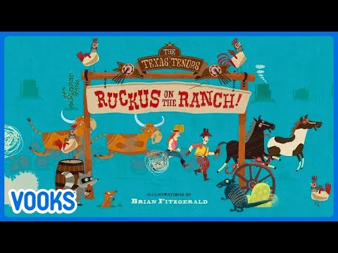 Ruckus on the Ranch! | Sing Along Song Story For Kids | Vooks Narrated Storybooks