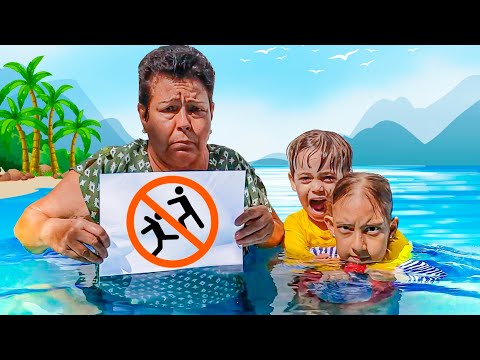 Novas Regras de Conduta na PISCINA - Família MC Divertida
