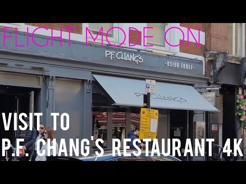 Jantar em #PFchangs #Indochinese #Leicestersquare #4K #UHD #Londres #Indochinese #Chinese