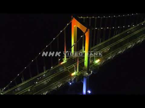 NHK VIDEO BANK - Nightscape of megacity Tokyo is shining.