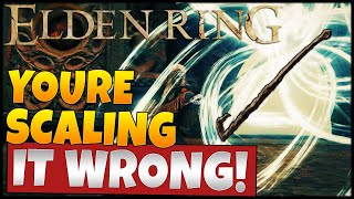 Youre Scaling Your Ashes Of War Wrong In Elden Ring | Death&#39;s Poker Scaling Explained
