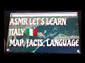 ASMR Map Of Italy Mappa D Italia Let S Learn