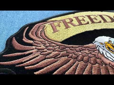 Biker Iron On Patch PL4968