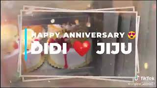 Happy marriage anniversary Didi aur jiju status in