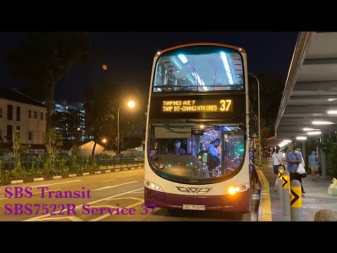 SBS Transit - SBS7522R on Service 37 [Tampines Int ↺ Changi North Cres]