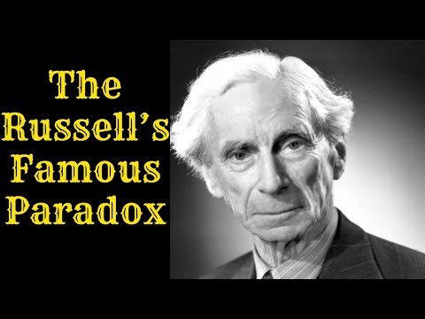 The Russell's Famous Paradox!  #bertrandrussellparadox #axioms #settheory #frege #quantum