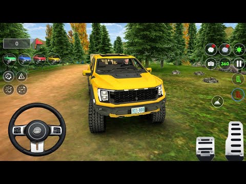 4x4 Offroad Jeep Driving Simulator 3D - Drive SUV 4x4 jeep Offroad GamePlay - Android GamePlay