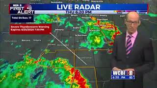 WCBI Weather Update at 6 with Keith Gibson