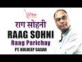 राग सोहनी  | Raag Sohni | Parichay | Pt. Kuldeep Sagar | For Beginners | Alaap Music Academy Chennai