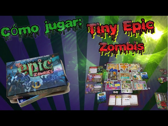 Vídeo relacionado con Gamelyn Games GSTGMGTEZ Tiny Epic Zombies, Mixed Colours
