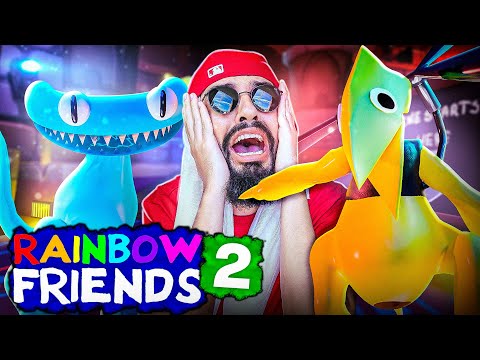 Mussoumano Vs. Cyan e Yellow do Rainbow Friends 2