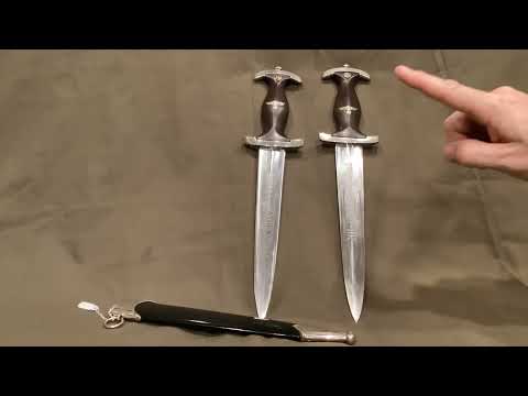 WW2 German Nazi SS SA dagger fake or real