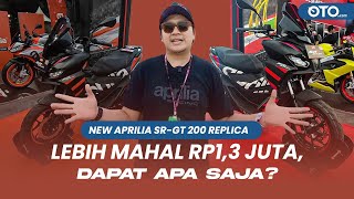 New Aprilia SR-GT 200 Replica, Tampilan Balap ala RS-GP