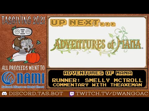Smelly McTroll Plays Adventures Of Mana (RTA) (TASGiving 2021)