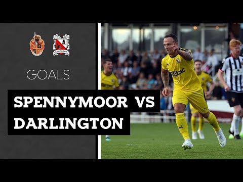 Goals: Spennymoor Town v Darlington