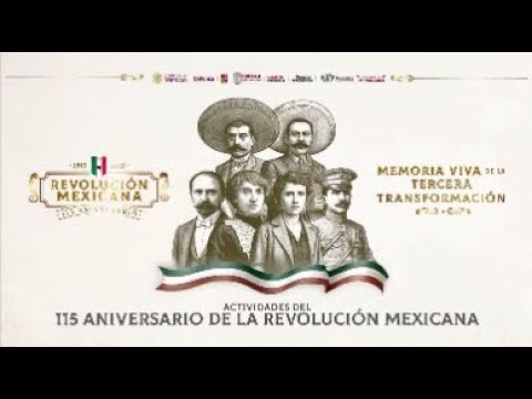 Ceremonia y Desfile Cívico-Militar por el 115 Aniversario de la Revolución Mexicana