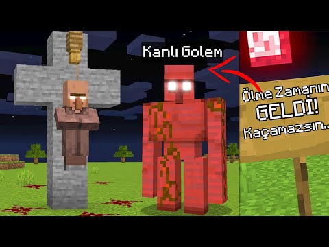 Gerçek Olan Minecraft Efsanesi : KANLI GOLEM