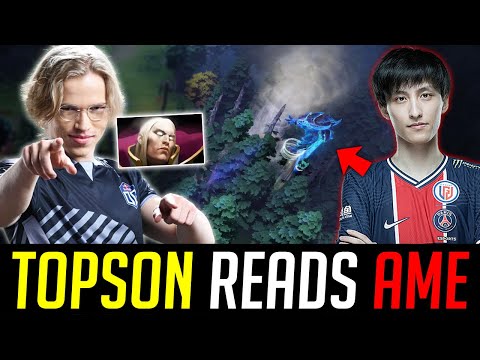 Topson reads Ame like a book - OG vs PSG.LGD DOTA 2