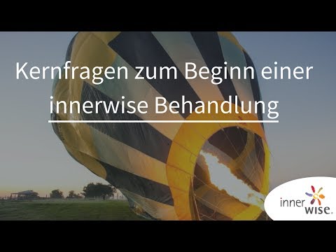 Kernfragen zum Beginn einer innerwise Behandlung | innerwise | Uwe Albrecht