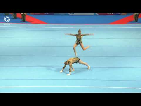 Laura Karczmarzyk & Leni Ohlsen (GER) - 2023 ACRO European Champions, All-Around