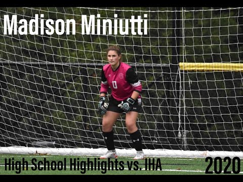 Madison Miniutti | Class of 2022 | High School Highlights vs IHA