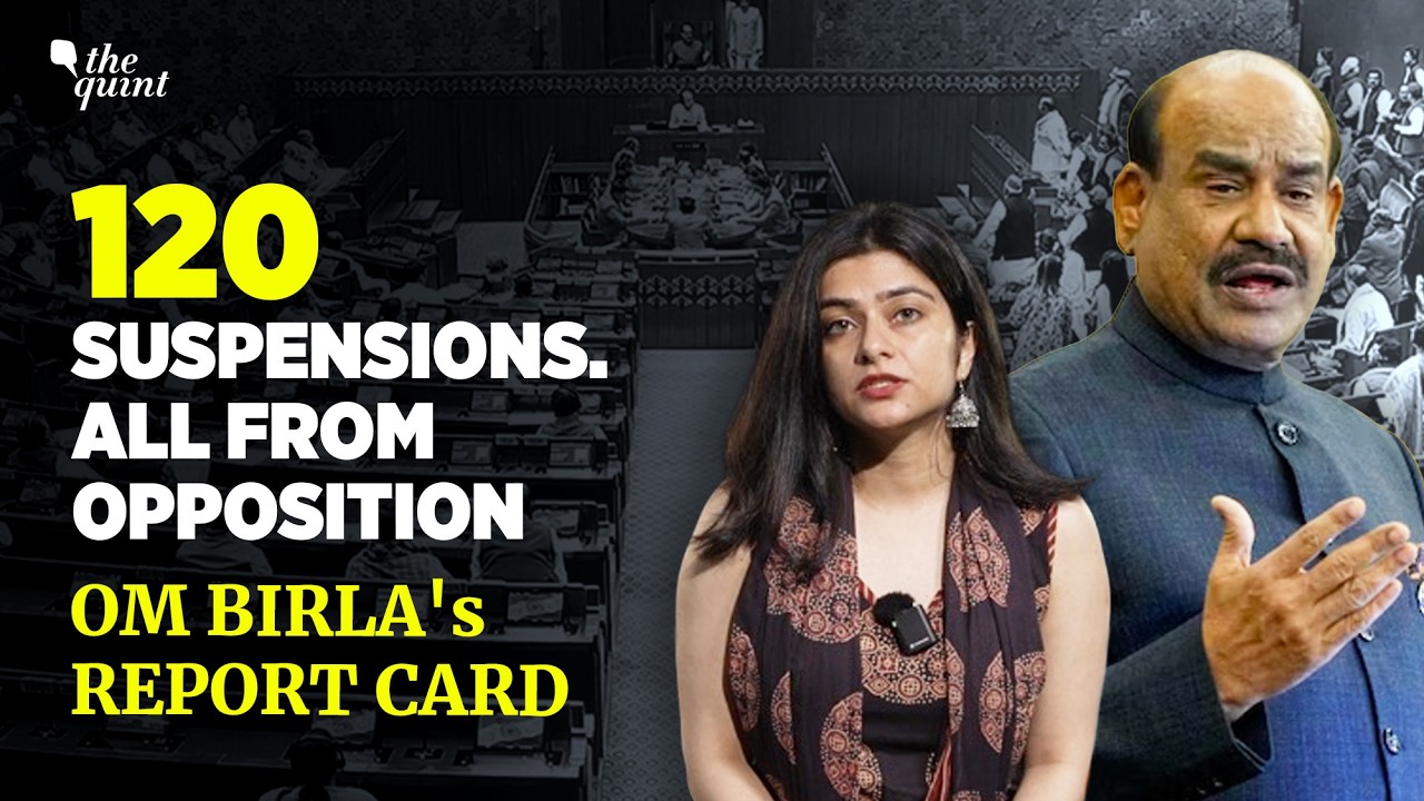 112 MPs Suspended: Inside Om Birla’s Lok Sabha Record | The Quint