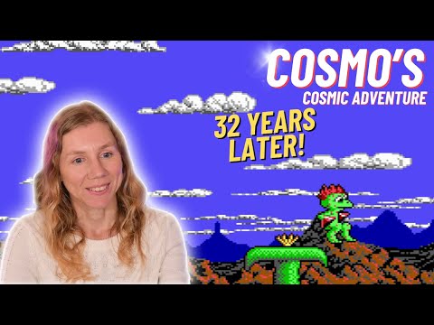 COSMO'S COSMIC ADVENTURE Who remembers THIS GUY? | Episode 1, Level 1 & 2 (Classic Gameplay)