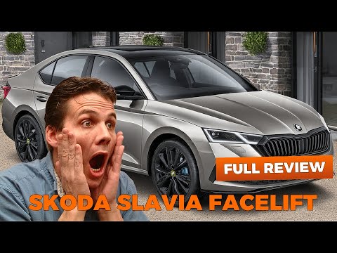 2026 Skoda Slavia Facelift — First Look: New Design, ADAS & Tech Revealed