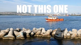 Sea Port: Escorting A Big Ship In. 4K 1 Hour Ambience. Focus, Study, Relax
