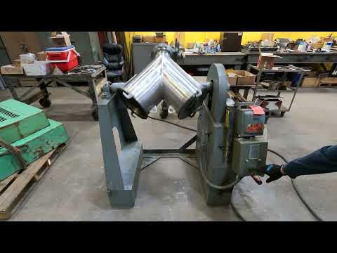 PATTERSON-KELLEY TWINSHELLDRYBLENDER Mixer Powder Tumbling | Perry Equipment (1)