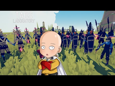 100x NEW EVERY UNITS(EVIL) VS ONE PUNCH MAN ► PART 1 ► TABS ► Totally Accurate Battle Simulator