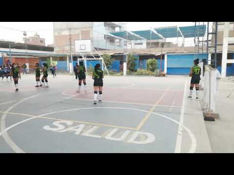 LAS AGUERRIDAS (infantil) vs LA NET BARRANCA (infantil) 1º,2º y 3º set, domingo 17 de abril del 2022