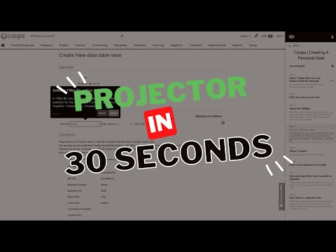 Projectorsoft video/presentation/materials