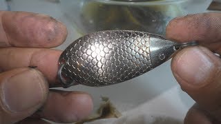 Чем шлифовать блесна