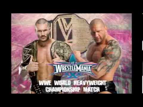 WWE Wrestlemania 30 Official Matchcard [v1]