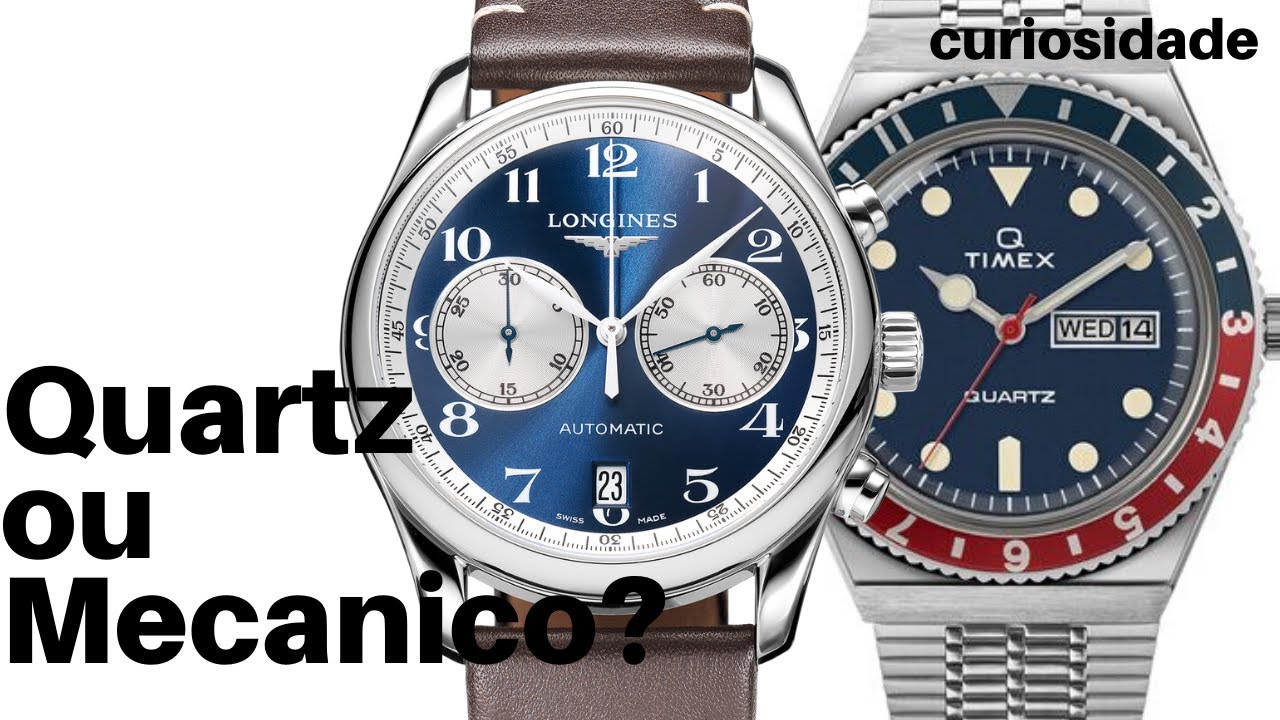 Relógio QUARTZ ou MECANICO? (Prós e contras de cada)