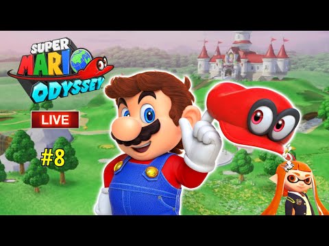 Can I beat this game before Mario Wonder? | Super Mario Odyssey LIVE pt.8