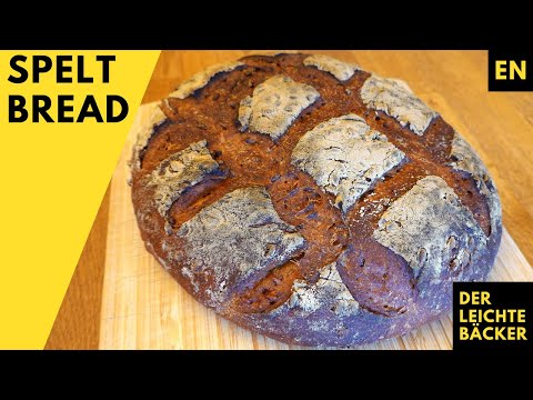 How to make a german bread yourself | German spelt flour bread