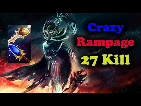 Raven Phantom Assassin No Mercy 5x Rampage 27 Kill Pro Players Gameplay GG DotA