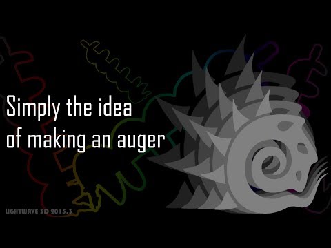 Lightwave 3D - Simply the idea of making an auger