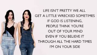 The Veronicas - On Your Side ( Lyrics)
