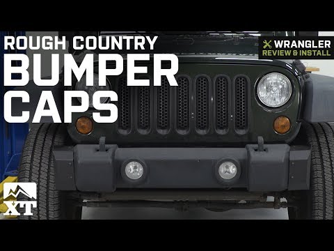 Jeep Wrangler Rough Country Bumper Caps (2007-2018 JK & JL) Review & Install